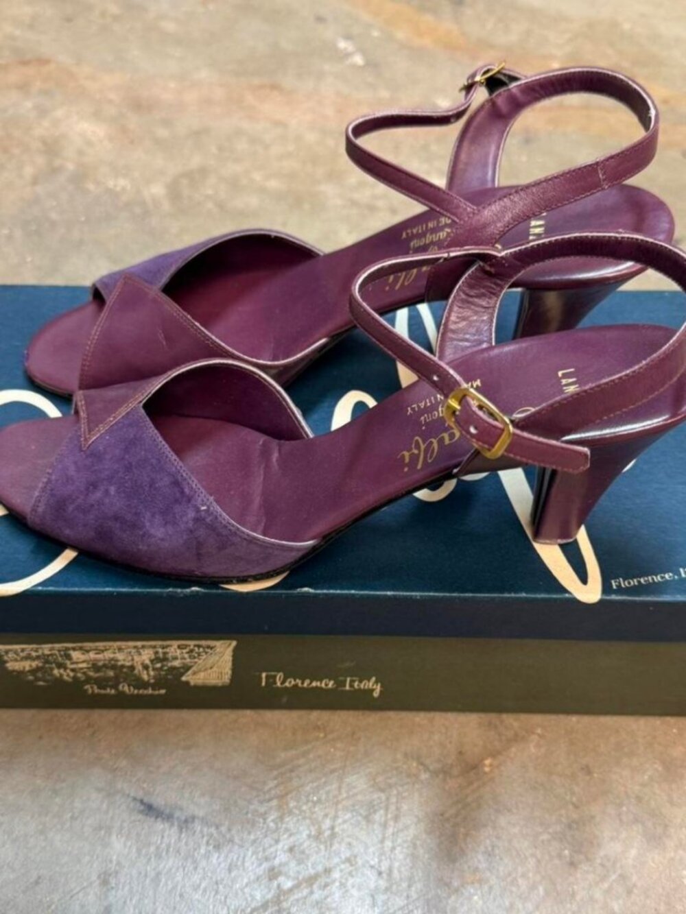 Amalfii Women's Burgundy and Purple Courts